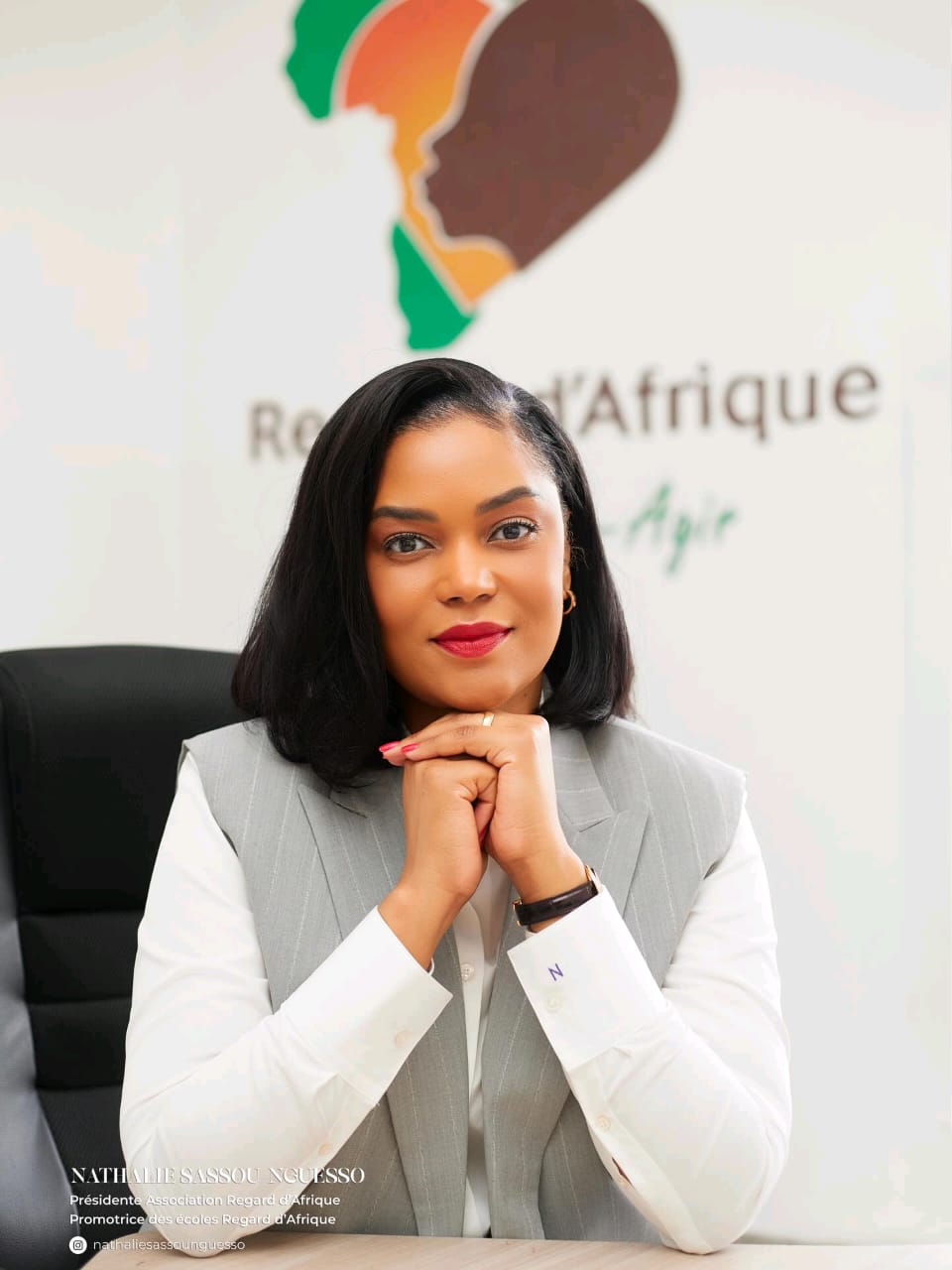Nathalie SASSOU NGUESSO, Présidente de Regard d'Afrique